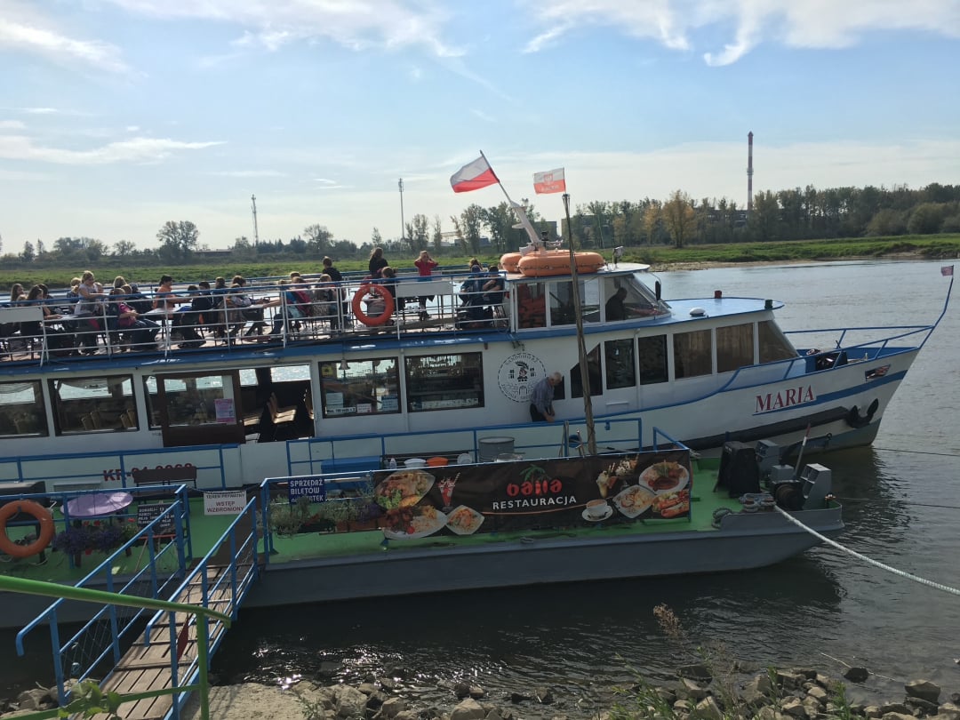 Przewodnik Sandomierz. Rejs statkiem po Wiśle
